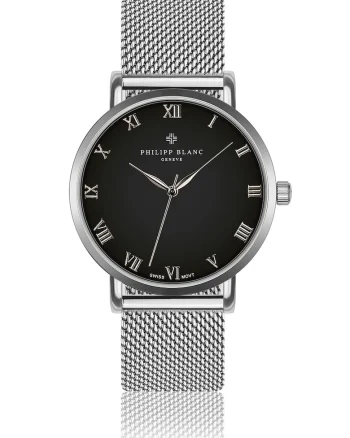 Ceas quartz unisex, Argintiu