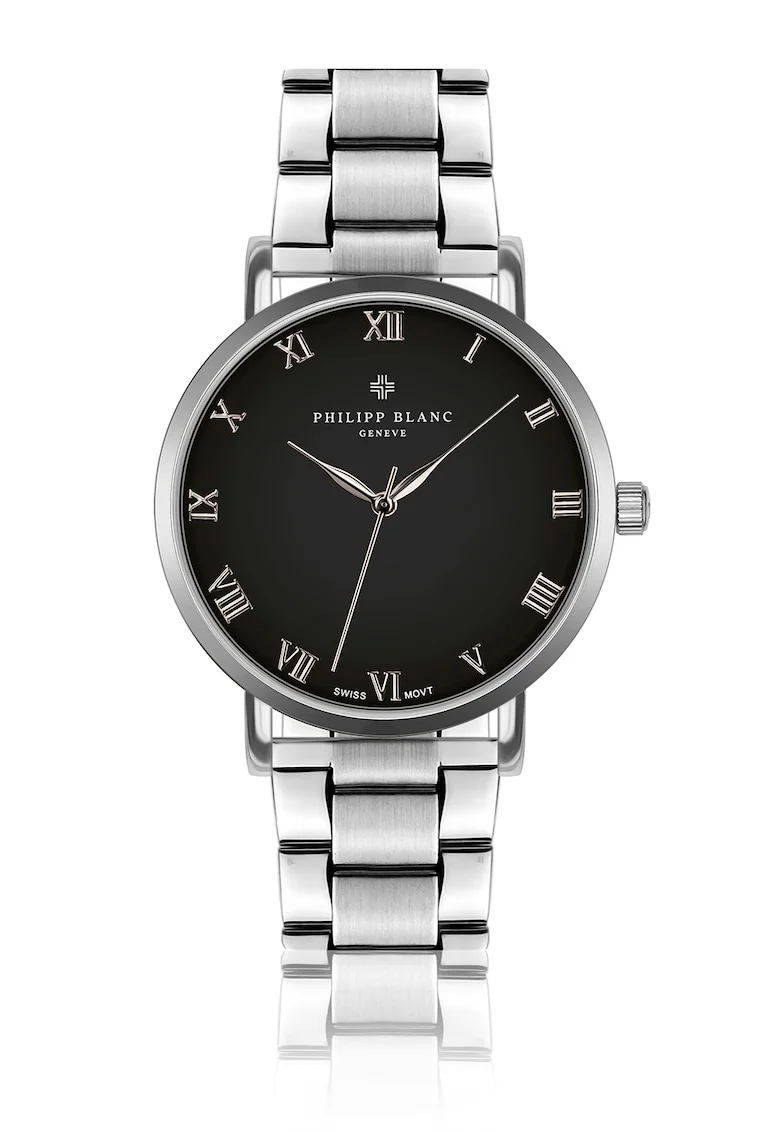 Ceas quartz unisex, Argintiu