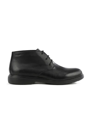 Pantofi casual de piele, Negru