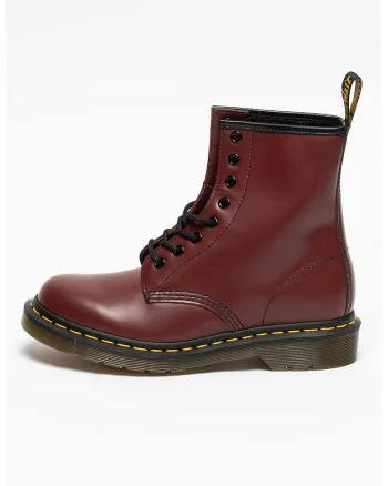 Ghete unisex de piele 1460, Visiniu