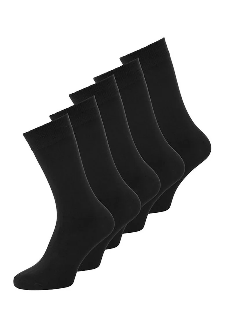 Set de sosete lungi - 5 perechi, Negru