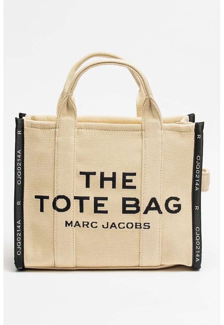 Geanta tote The Jacquard, Maro nisip