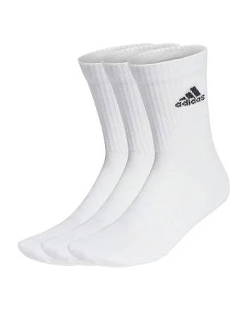 Set de sosete lungi unisex cu striatii - 3 perechi, Alb