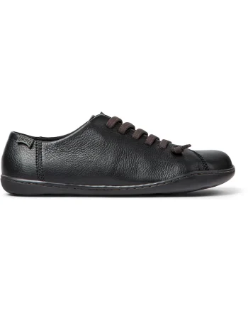 Pantofi casual din piele Peu Cami 8729, Maro inchis/Negru