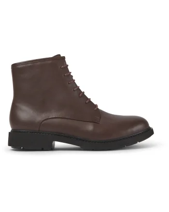 Ghete de piele Neuman 295, Maro inchis