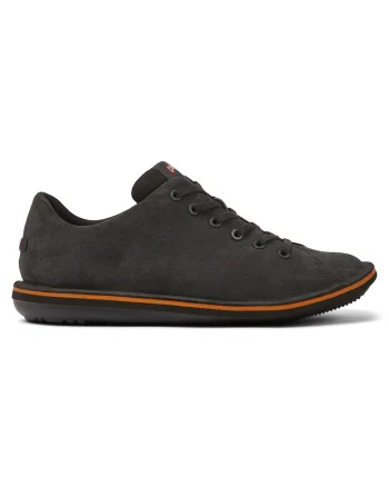 Pantofi casual de piele nabuc Beetle 393, Gri