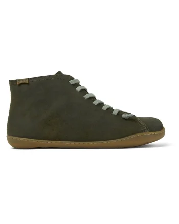 Ghete din piele intoarsa Peu Cami 1071, Verde masliniu