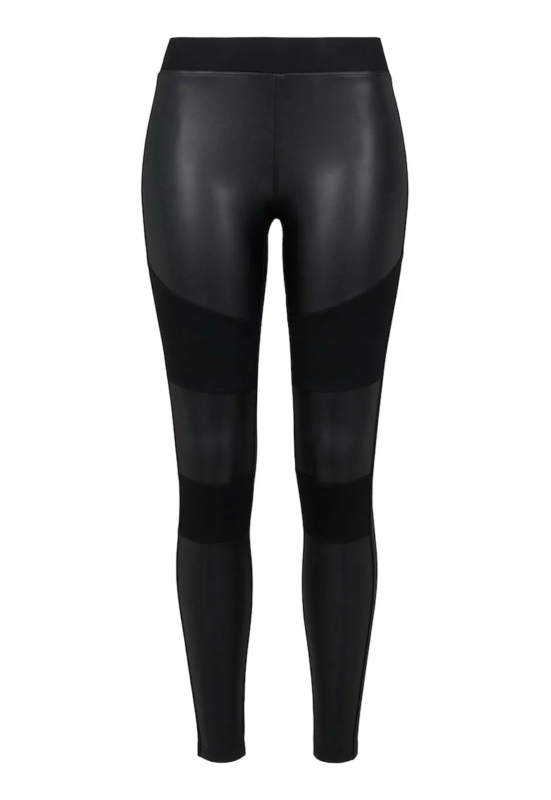 Colanti uni de piele ecologica, Negru