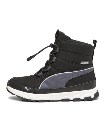 Ghete cu logo Evolve, Negru/Gri
