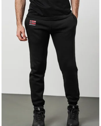 Pantaloni de trening cu snururi de ajustare Maracana, Negru