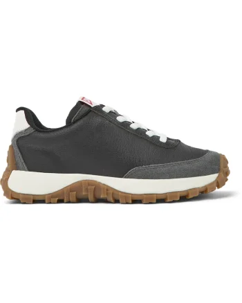 Pantofi sport din piele Drift Trai, Negru