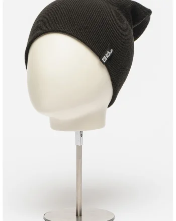 Caciula unisex tricotata fin si elastica, Negru