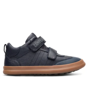 Pantofi sport din piele cu inchidere velcro Pursuit 169, Albastru