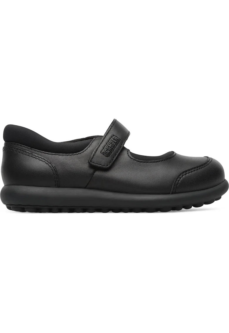 Balerini Mary Jane din piele Pelotas 675, Negru