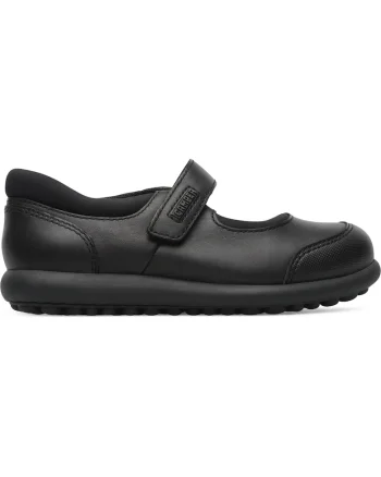 Balerini Mary Jane din piele Pelotas 675, Negru
