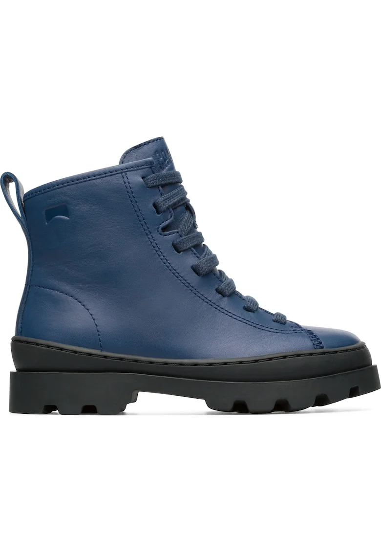Ghete din piele Brutus 165, Albastru