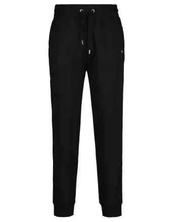 Pantaloni de trening cu buzunare laterale Shield, Negru