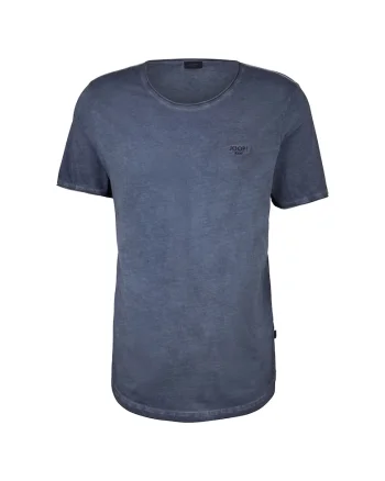 Tricou de bumbac Clark, Albastru inchis