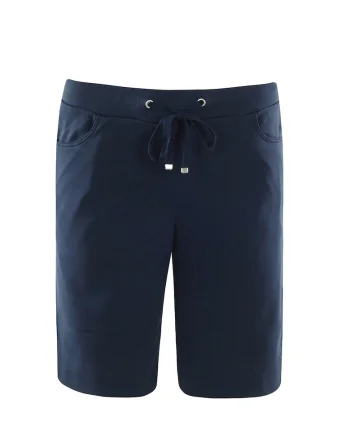 Pantaloni scurti regular fit cu snur in talie, Albastru
