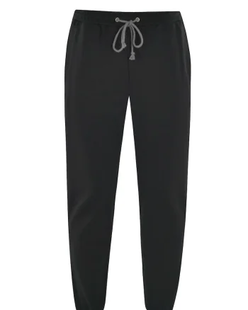 Pantaloni de trening cu buzunare laterale Klima-Komfort 12113, Negru