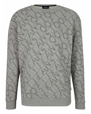 Bluza de trening cu logo, Gri