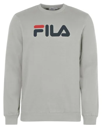 Bluza unisex de trening cu decolteu la baza gatului Barbian, Gri