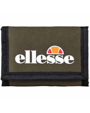 Portofel unisex pliabil cu imprimeu logo, Kaki