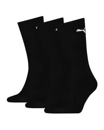 Set de sosete unisex lungi cu logo brodat - 3 perechi