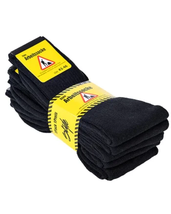 Set de sosete lungi, 5 perechi, Negru