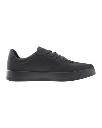 Pantofi sport low-cut de piele, Negru