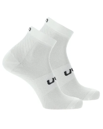 Set de sosete scurte unisec 12053 - 2 perechi, Alb