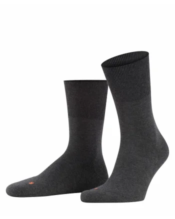 Sosete lungi unisex tricotate fin, Gri inchis