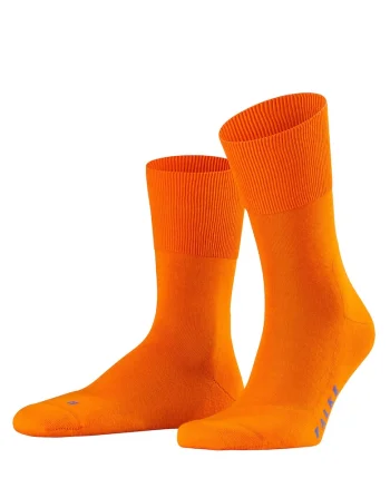 Sosete lungi unisex tricotate fin, Portocaliu