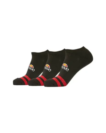Set de sosete unisex pana la glezna - 3 perechi, Negru