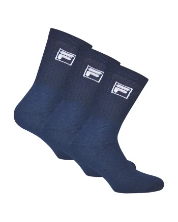 Set de sosete lungi unisex - 3 perechi, Albastru