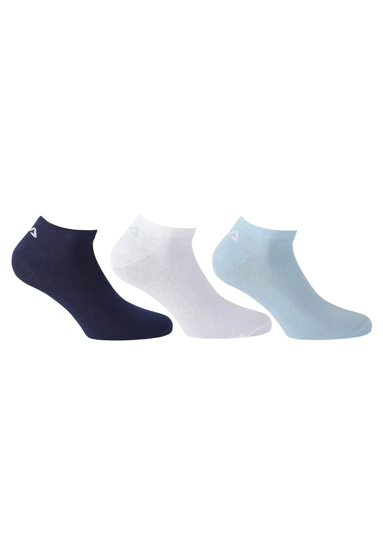 Set de sosete pana la glezna unisex - 3 perechi, Albastru