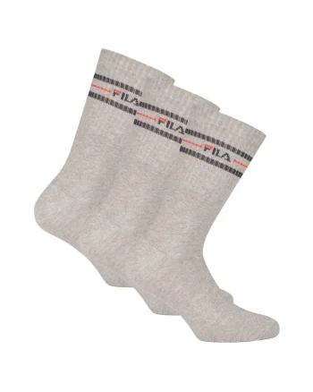 Set de sosete lungi unisex - 3 perechi, Gri