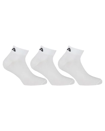 Set de sosete scurte unisex - 3 perechi, Alb
