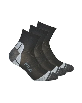 Set de sosete scurte unisex - 3 perechi, Negru