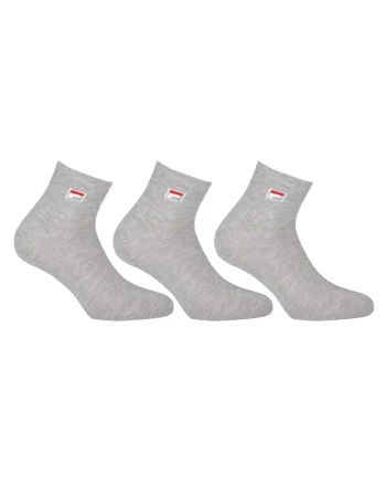 Set de sosete lungi unisex - 3 perechi, Gri