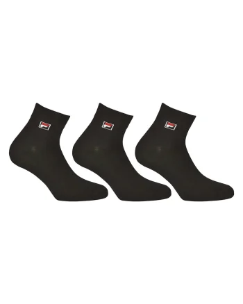 Set de sosete lungi unisex - 3 perechi, Negru
