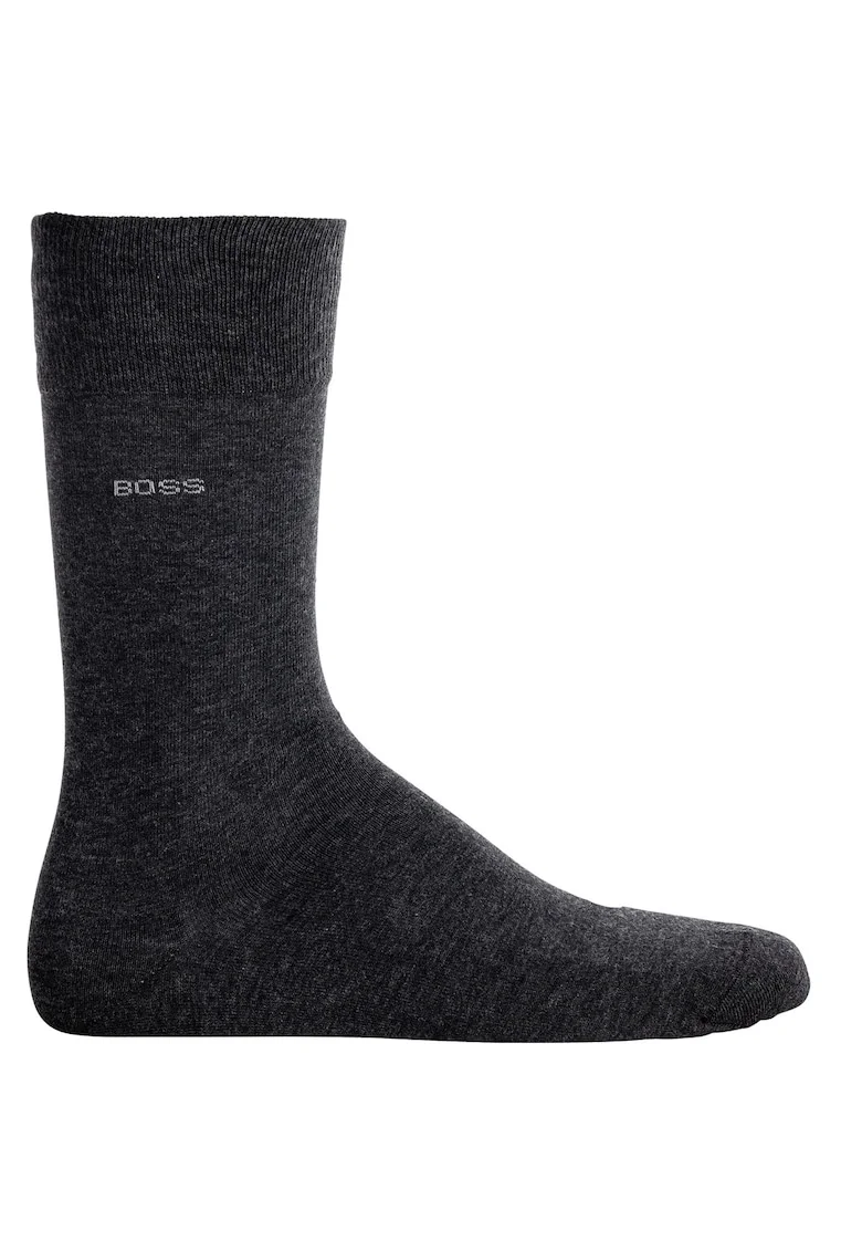 Sosete lungi cu logo MArc RS 11705, Gri antracit