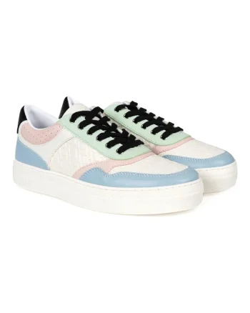 Pantofi sport cu design colorblock, din piele ecologica „Alicia 505”,