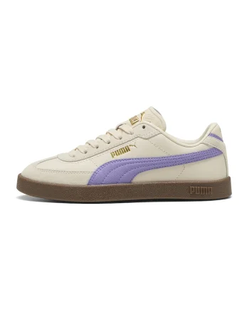 Pantofi sport Club II Era cu detalii din piele intoarsa, Lila/Bej deschis