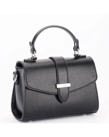 Geanta mica Flora&CO F8580 M7, Negru, 15x22x9