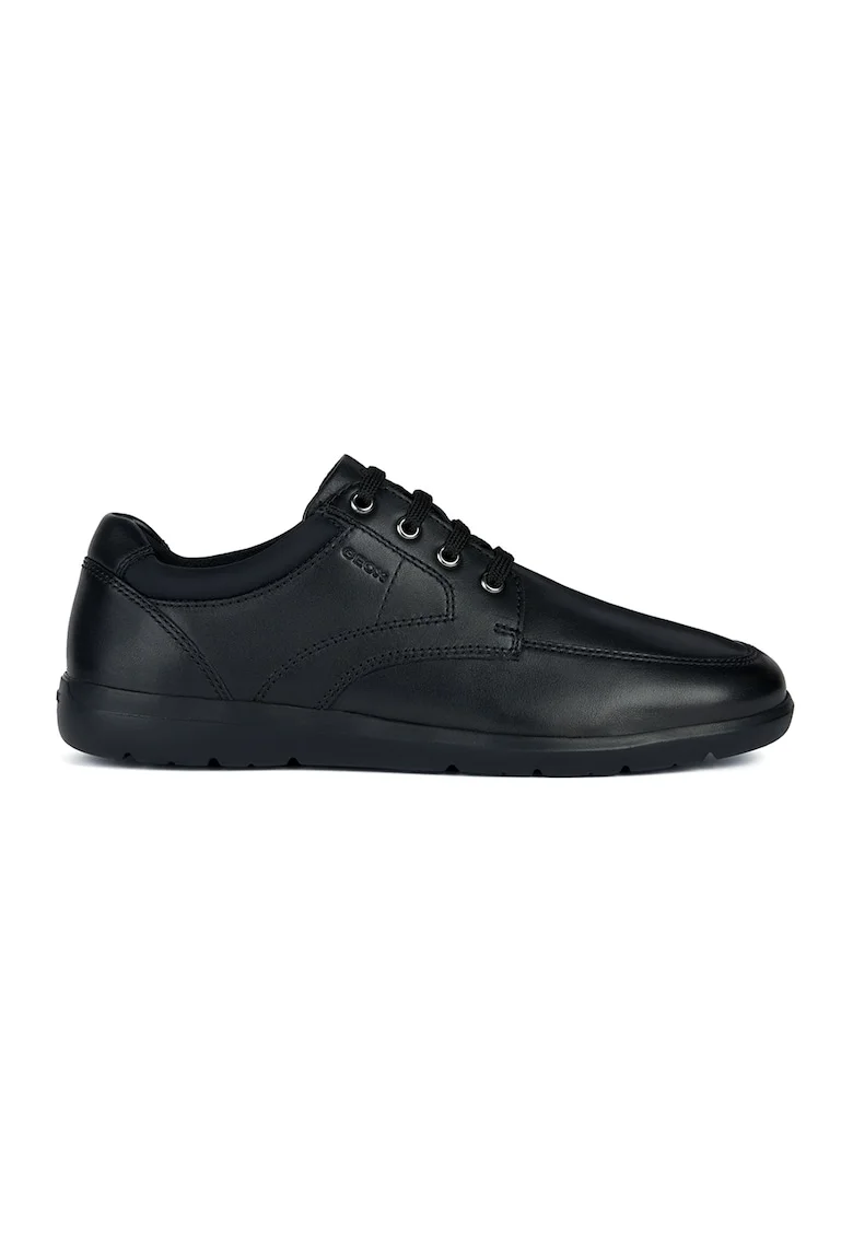 Pantofi sport uni de piele, Negru