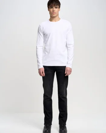 Bluza slim fit din bumbac Classical