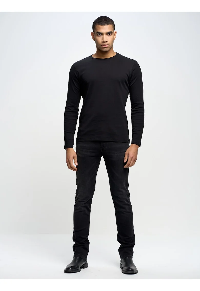 Bluza din bumbac cu maneca lunga Classical
