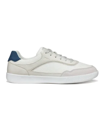 Pantofi sport cu insertii de piele intoarsa, Albastru inchis/Alb optic/Alb murdar