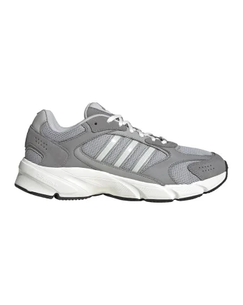 Pantofi sport Crazy Chaos 2000 din plasa si piele intoarsa, Gri/Gri deschis